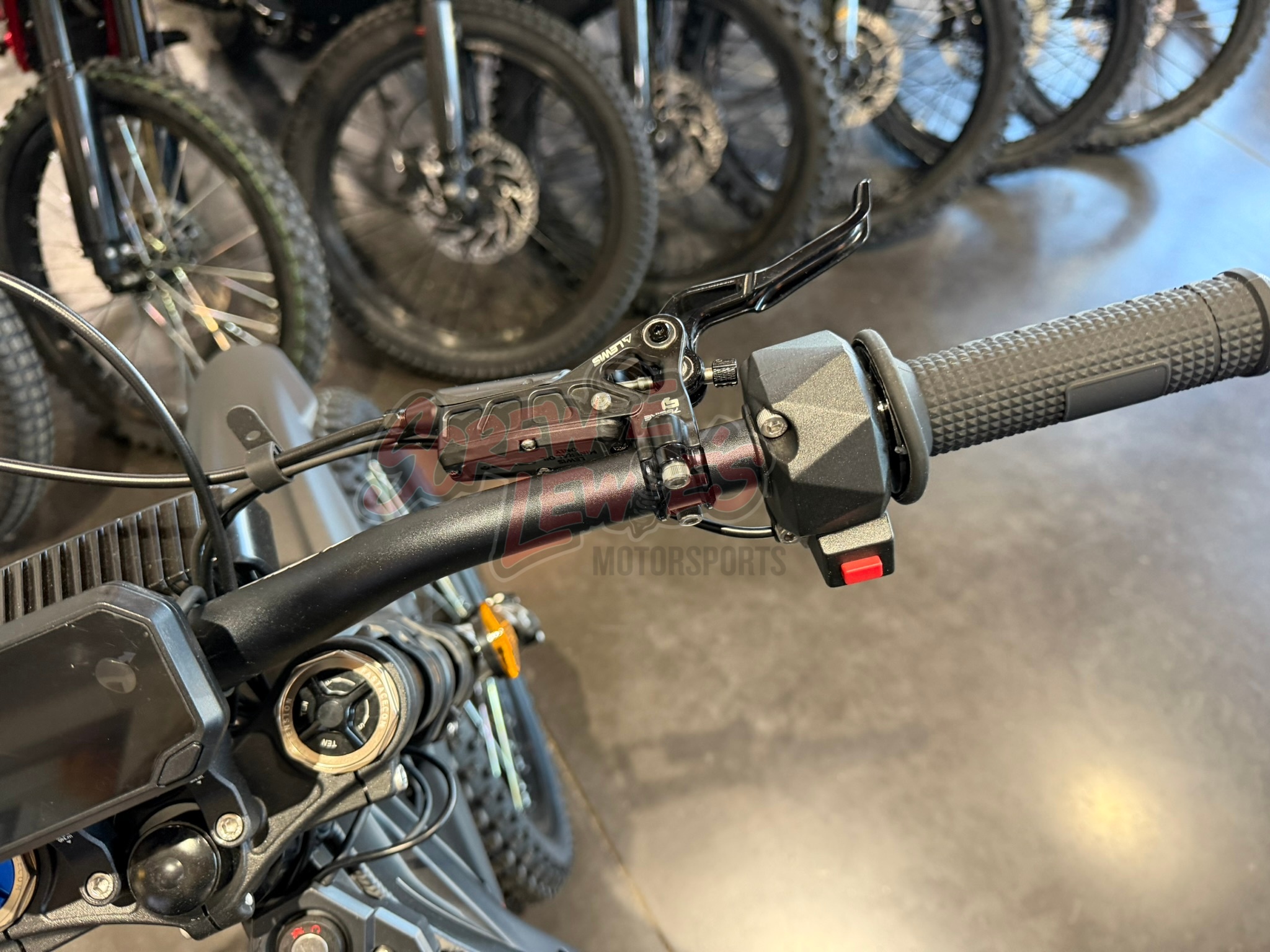 79Bike GT black switches and brake