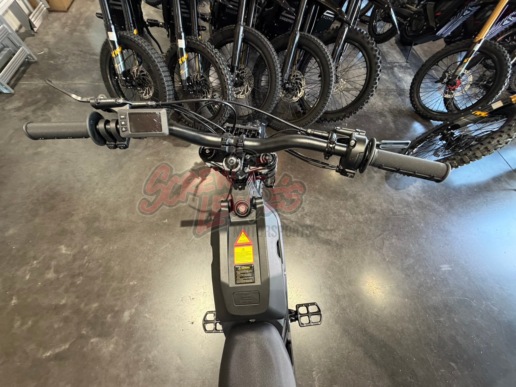 e ride pro mini r handlebar