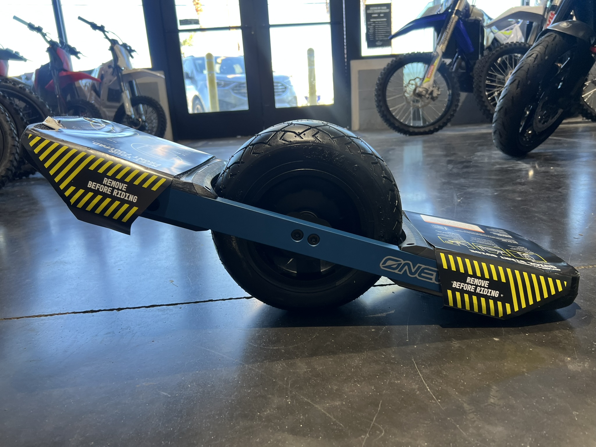 onewheel classic xr back side view