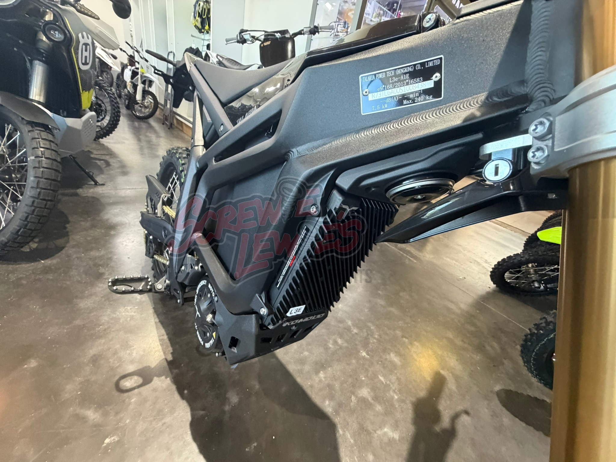Talaria Komodo L3e Electric Dirt Bike with Headlight - Image 4