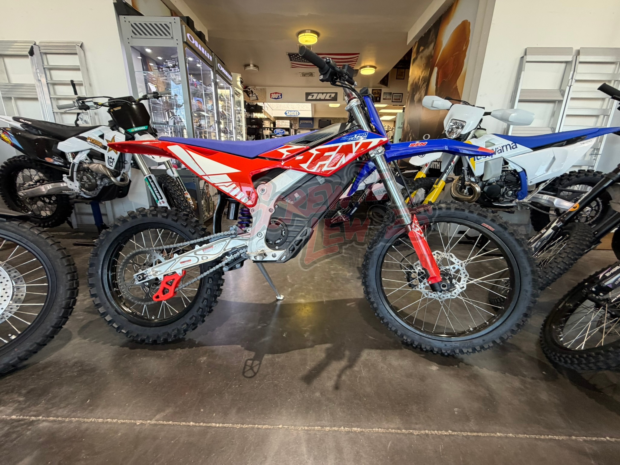 RFN Warrior Pro SX-E15 Plus Red White and Blue