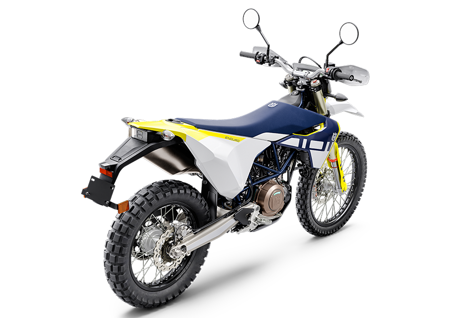 2024 Husqvarna 701 Enduro right side profile stock