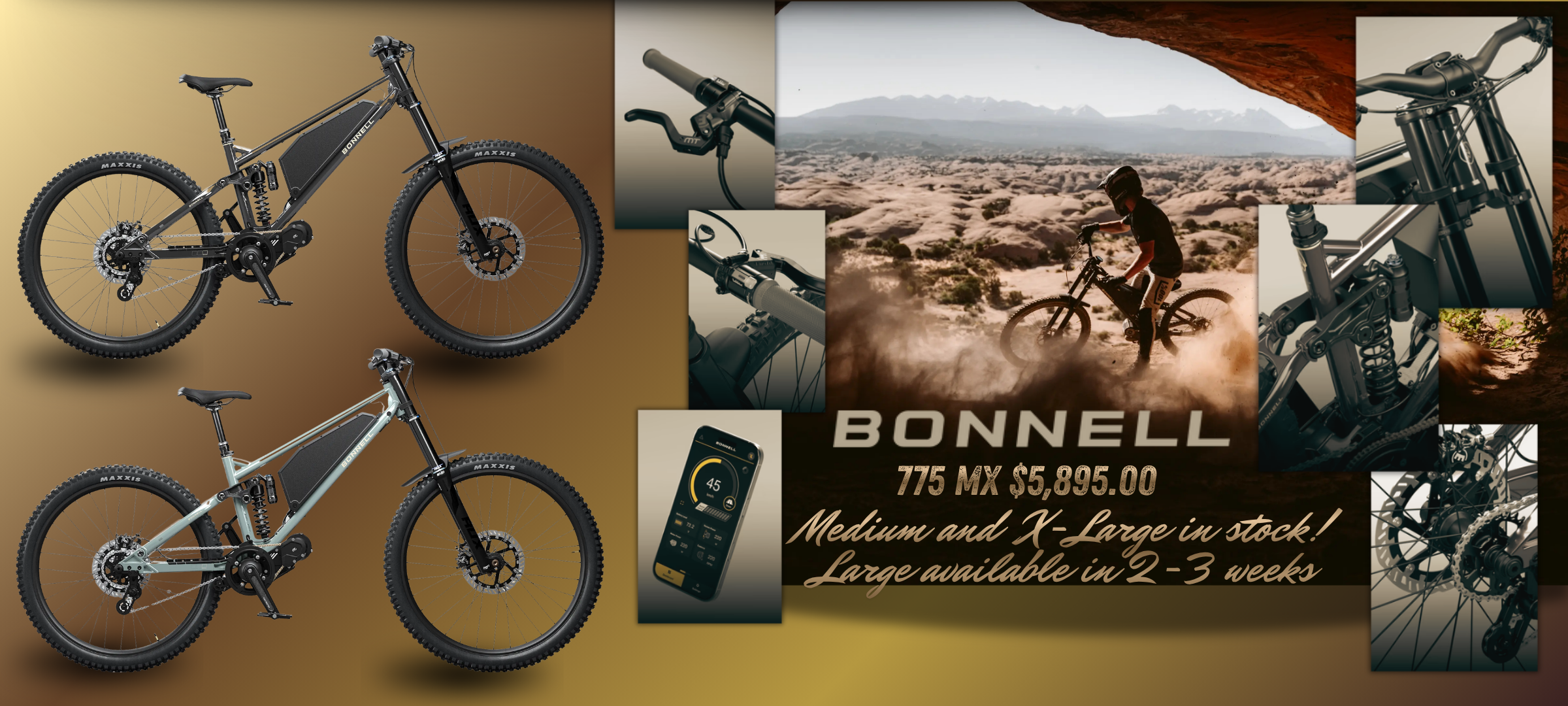 Bonnell 775 MX BONNELL 775 MX E-MNT BIKE