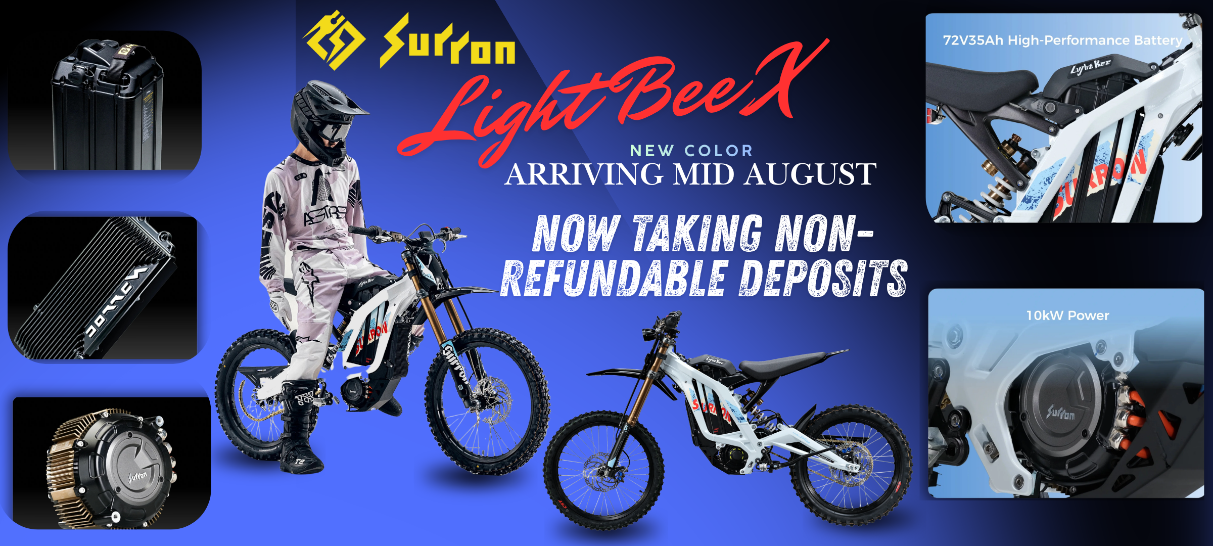 SURRON LIGHT BEE X WHITE FRAME