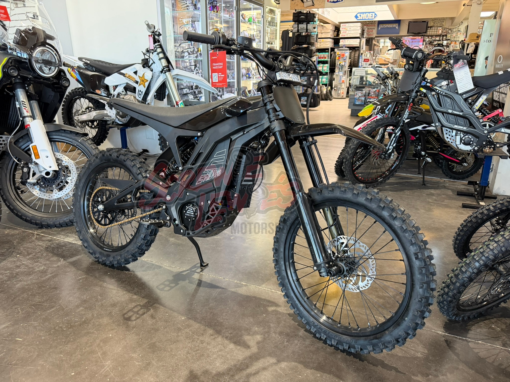 e ride pro sr long seat front side profile