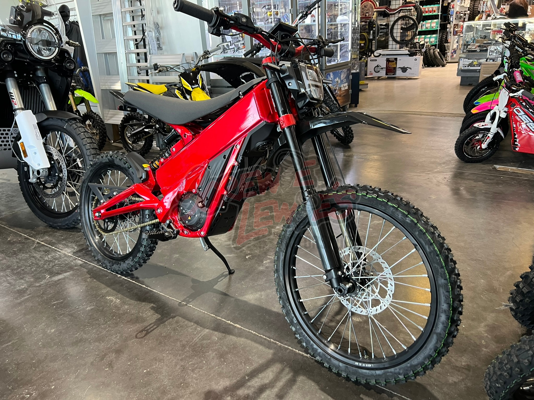 Red Talaria Triple XXX X3 side profile view