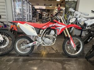 2021 Honda CRF 150R side profile