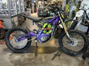 25 surron lbx purple side profile