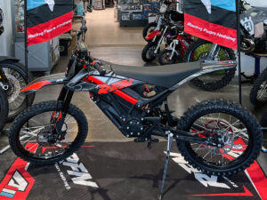 Black and Red RFN Ares Rally Pro 35AH Edirt Bike