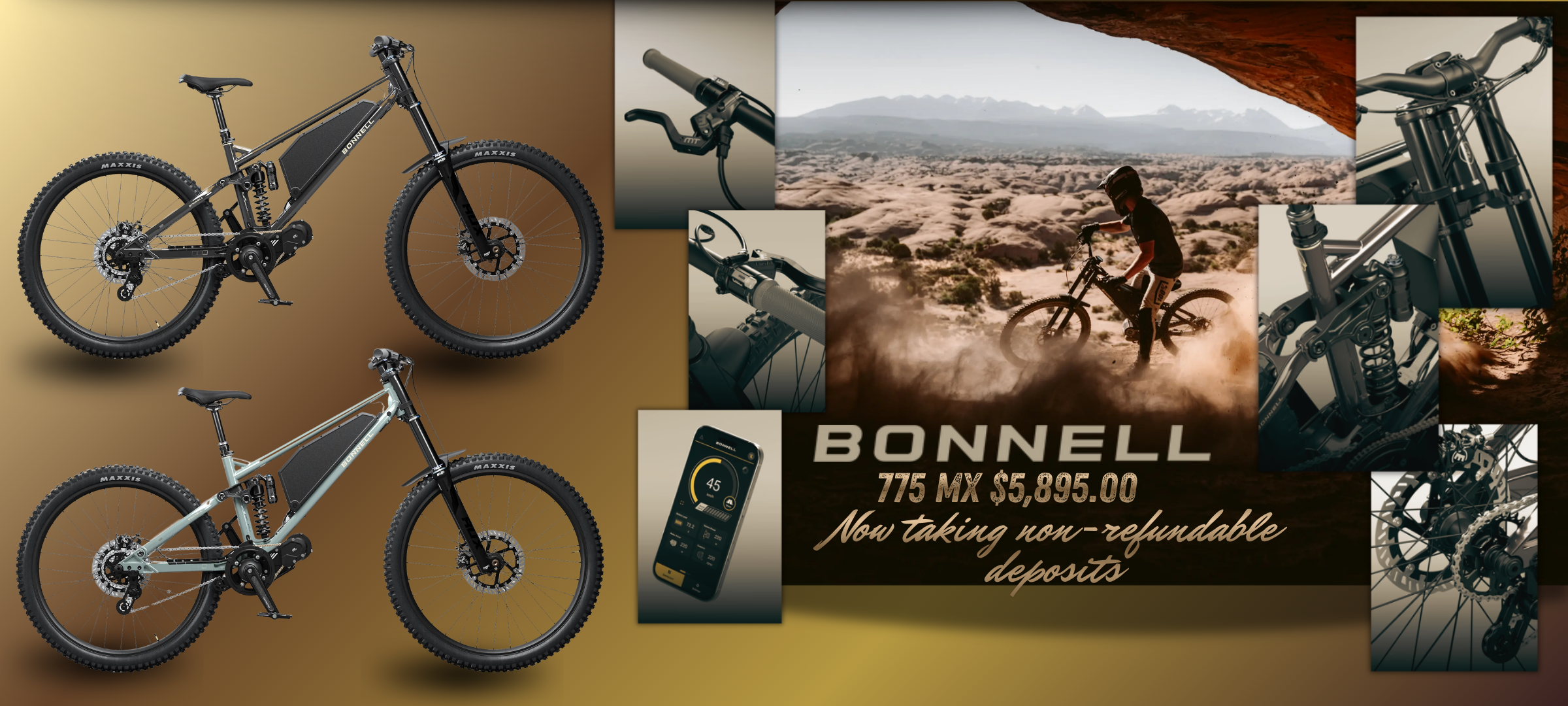 BONNELL 775 MX E-MNT BIKE